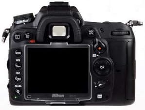 [2-Pack] כיסוי מגן של מסך LCD D7000 LCD עבור מצלמת Nikon D7000 SLR, WH1916 מגן מסך ABS שקוף, החלף BM-11